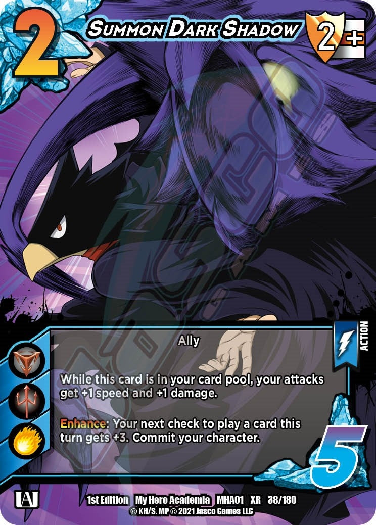 Image for Summon Dark Shadow (XR) (UniVersus: My Hero Academia) (38/180) - UniVersus