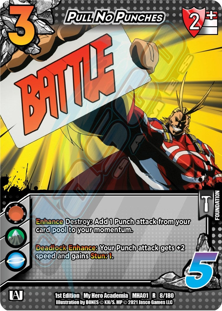 Image for Pull No Punches (UniVersus: My Hero Academia) (8/180) - UniVersus