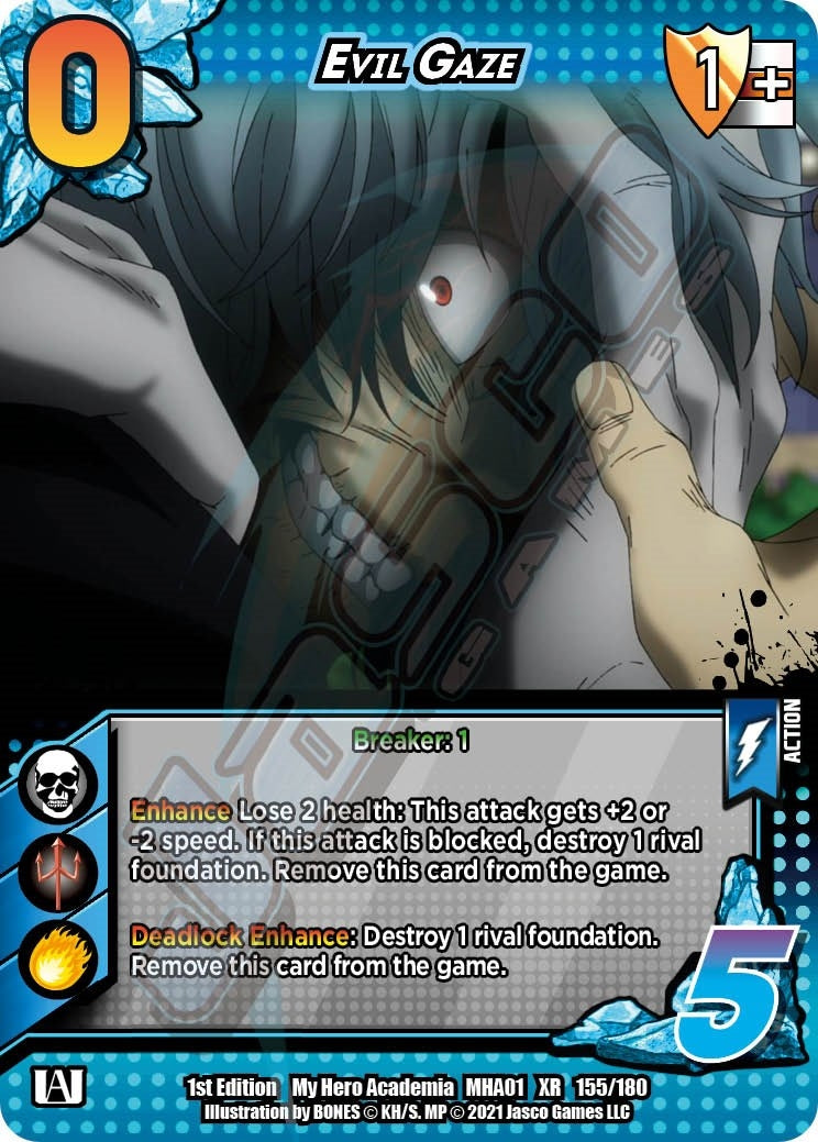 Image for Evil Gaze (XR) (UniVersus: My Hero Academia) (155/180) - UniVersus