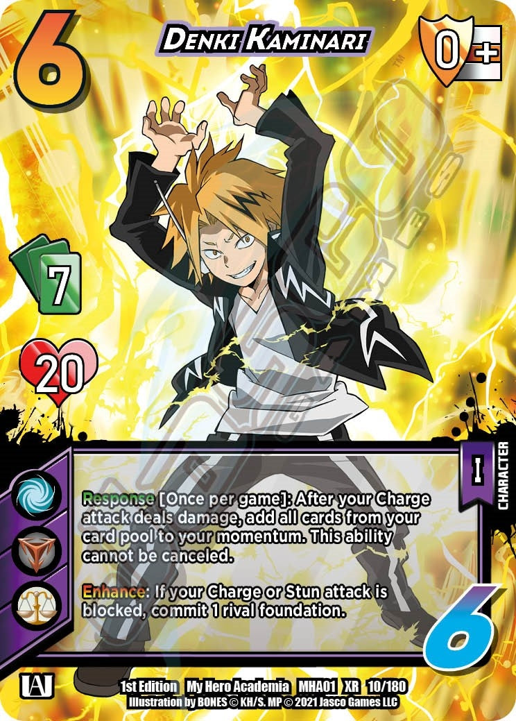 Image for Denki Kaminari (XR) (UniVersus: My Hero Academia) (10/180) - UniVersus