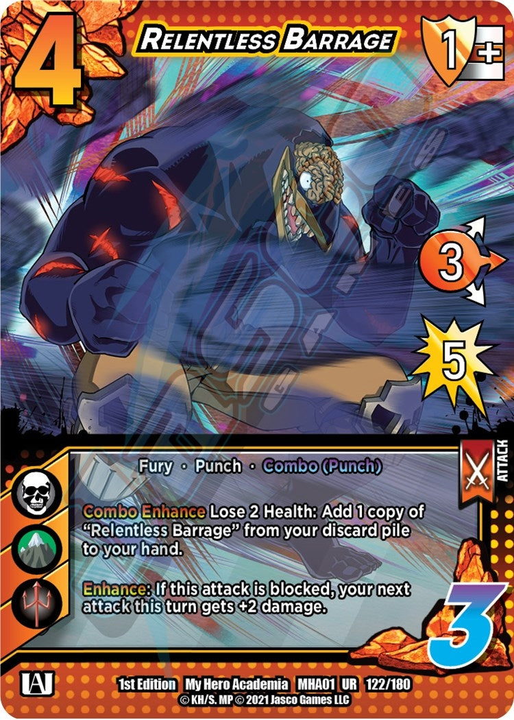 Image for Relentless Barrage (UniVersus: My Hero Academia) (122/180) - UniVersus