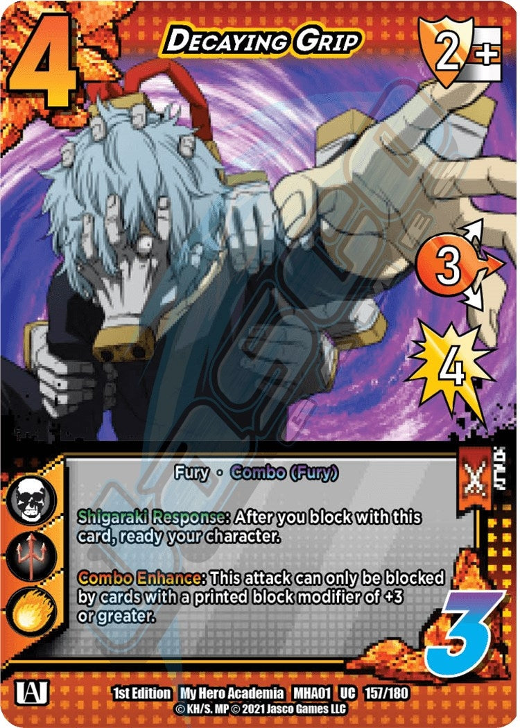 Image for Decaying Grip (UniVersus: My Hero Academia) (157/180) - UniVersus