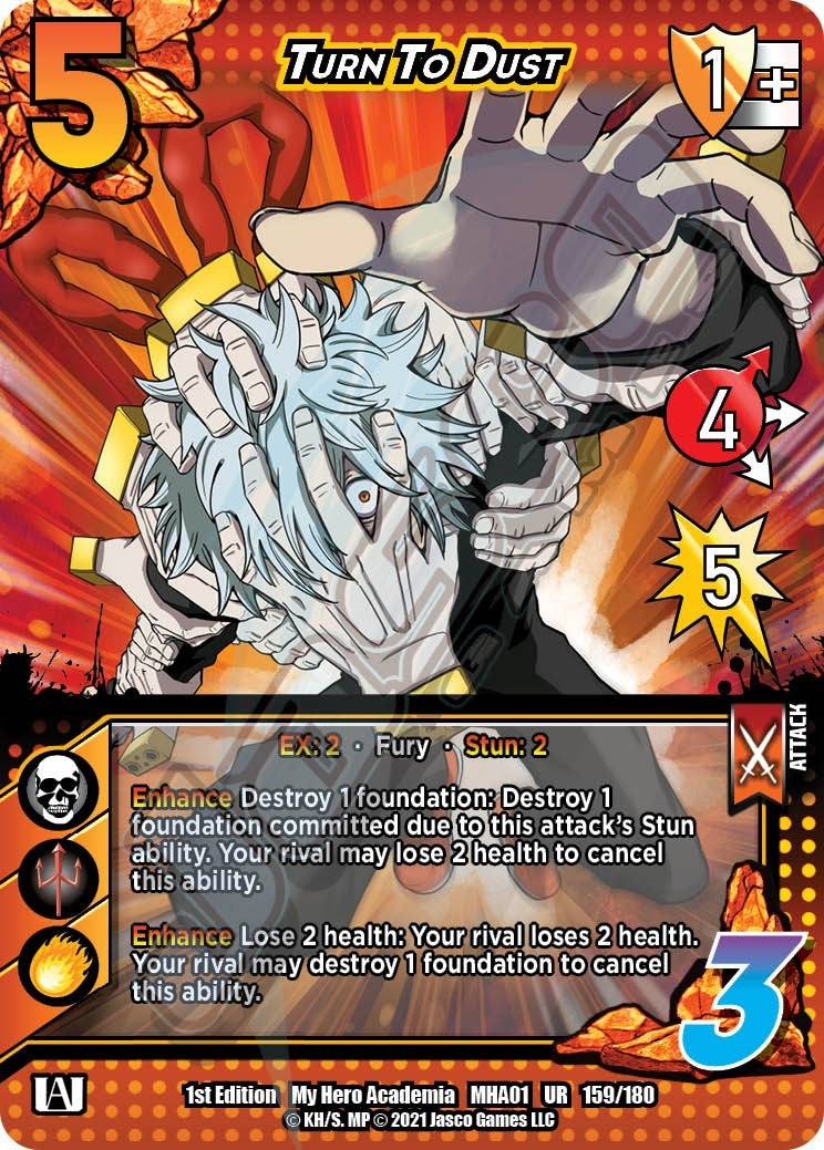 Image for Turn To Dust (UniVersus: My Hero Academia) (159/180) - UniVersus