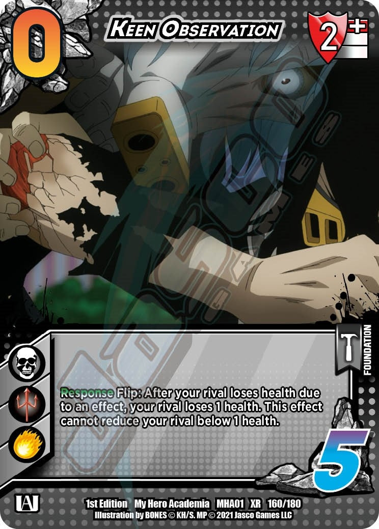 Image for Keen Observation (XR) (UniVersus: My Hero Academia) (160/180) - UniVersus