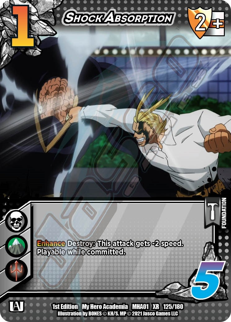 Image for Shock Absorption (XR) (UniVersus: My Hero Academia) (125/180) - UniVersus