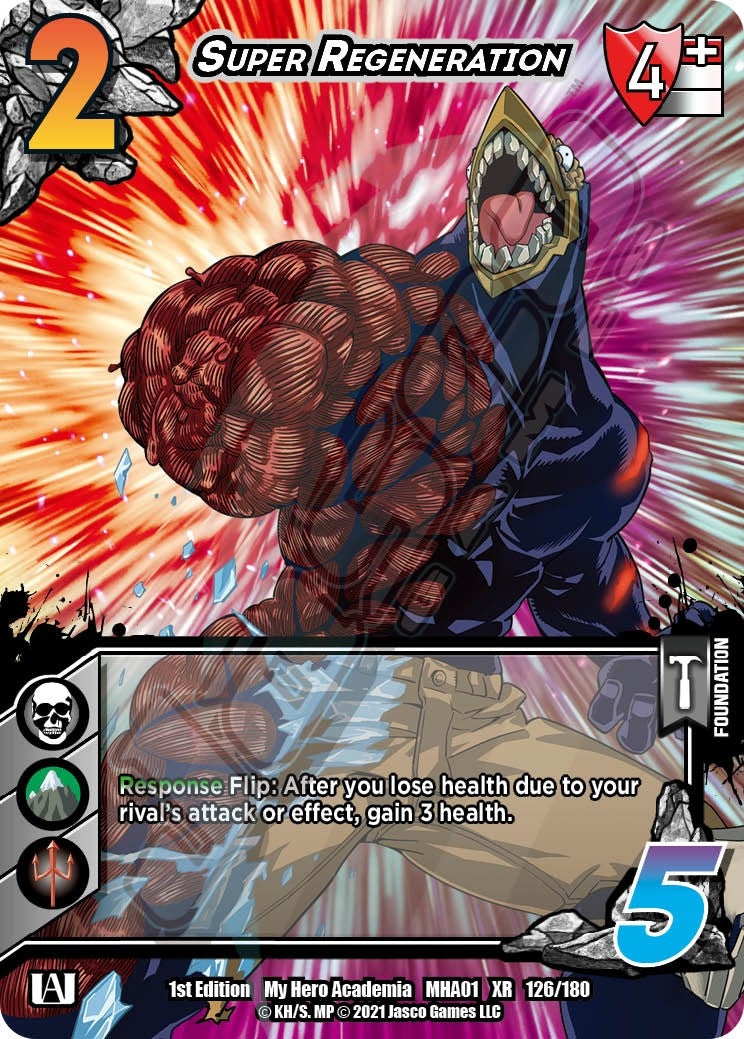 Image for Super Regeneration (XR) (UniVersus: My Hero Academia) (126/180) - UniVersus