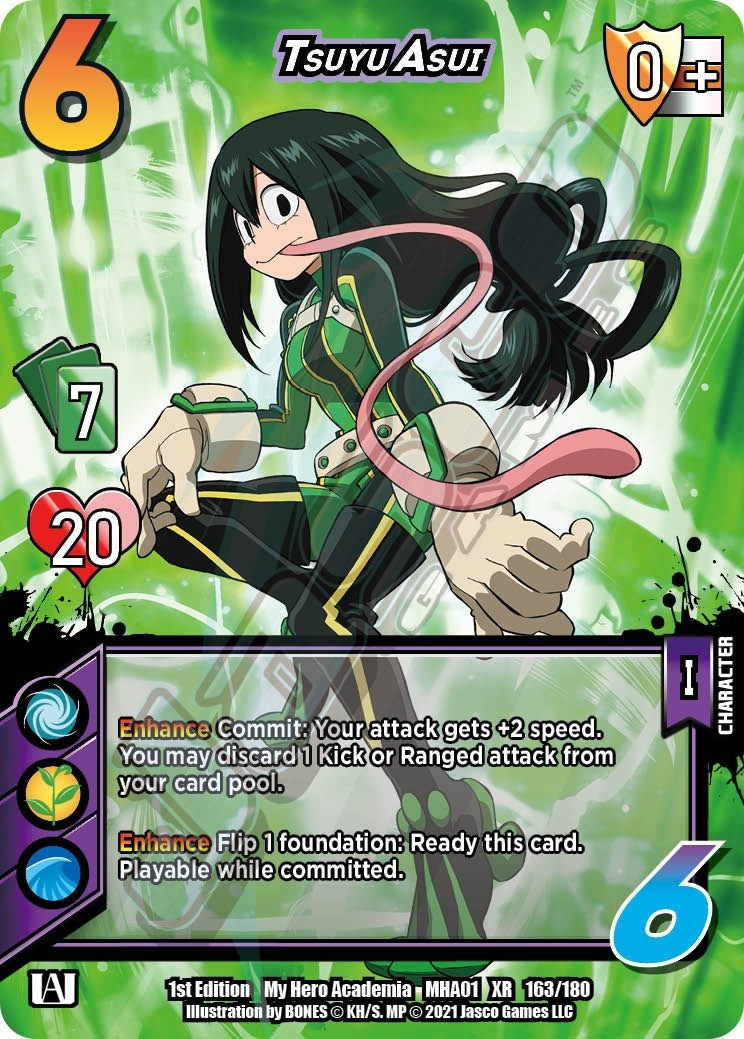 Image for Tsuyu Asui (XR) (UniVersus: My Hero Academia) (163/180) - UniVersus