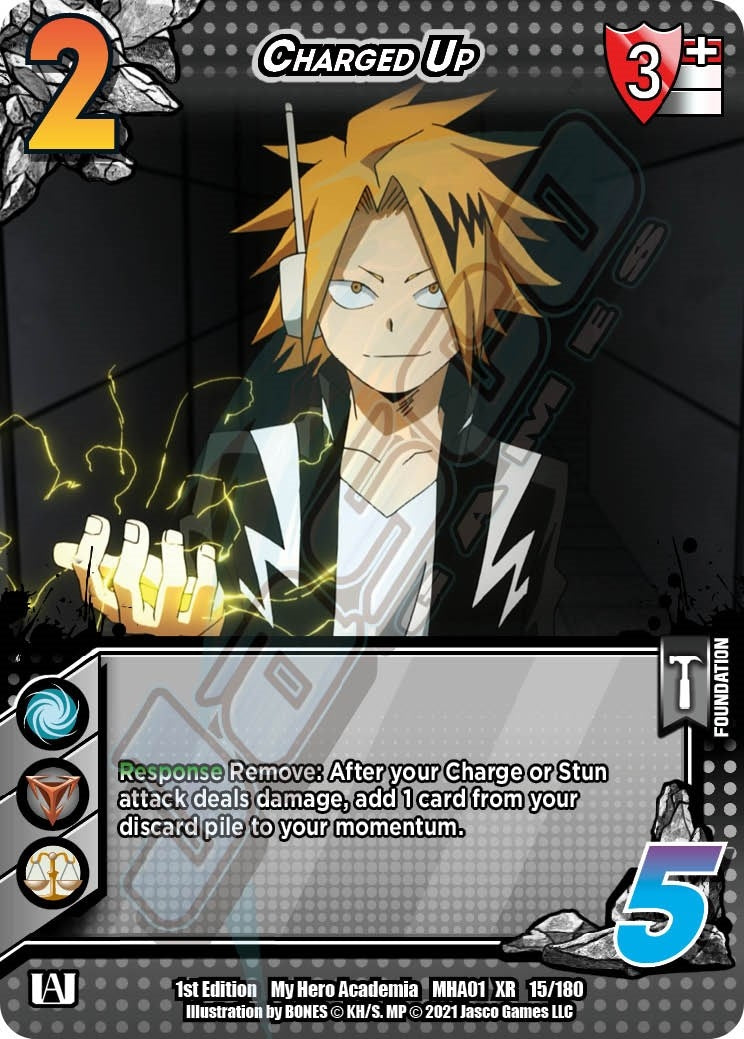 Image for Charged Up (XR) (UniVersus: My Hero Academia) (15/180) - UniVersus