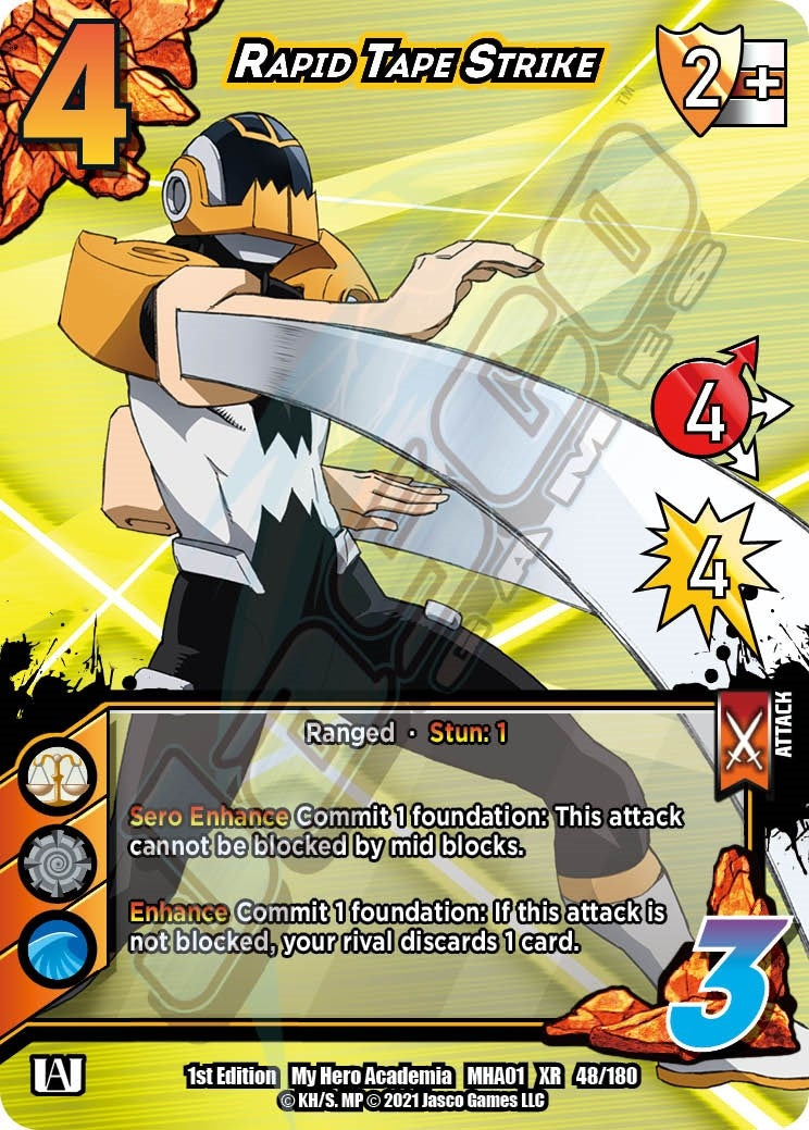 Image for Rapid Tape Strike (XR) (UniVersus: My Hero Academia) (48/180) - UniVersus