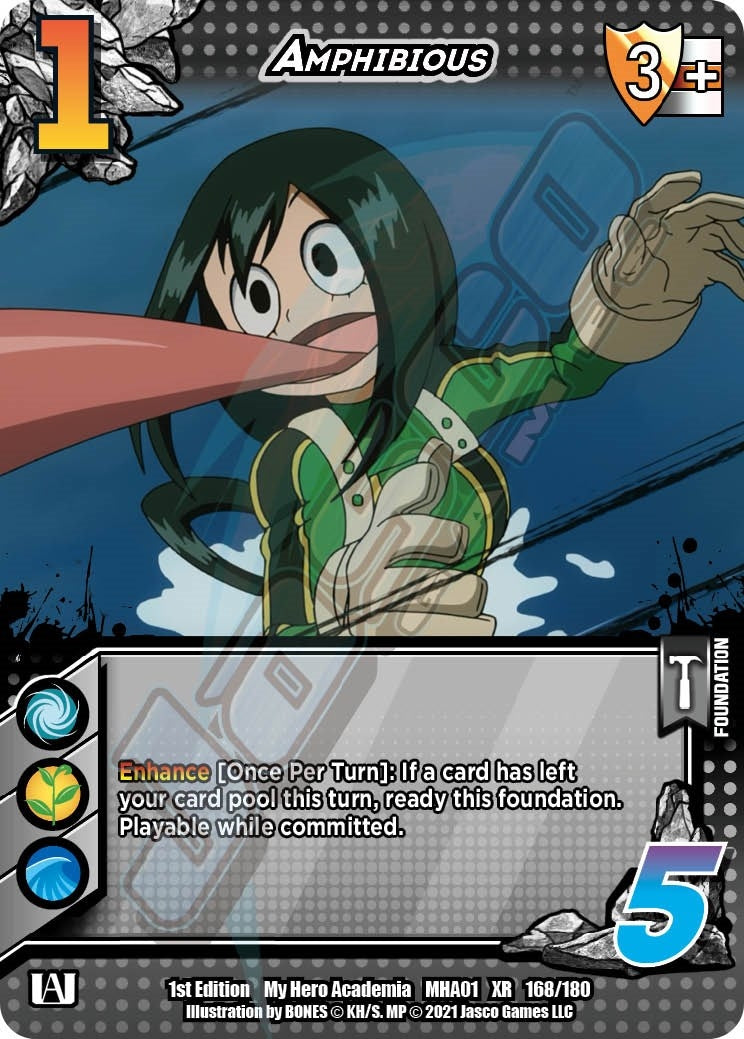 Image for Amphibious (XR) (UniVersus: My Hero Academia) (168/180) - UniVersus