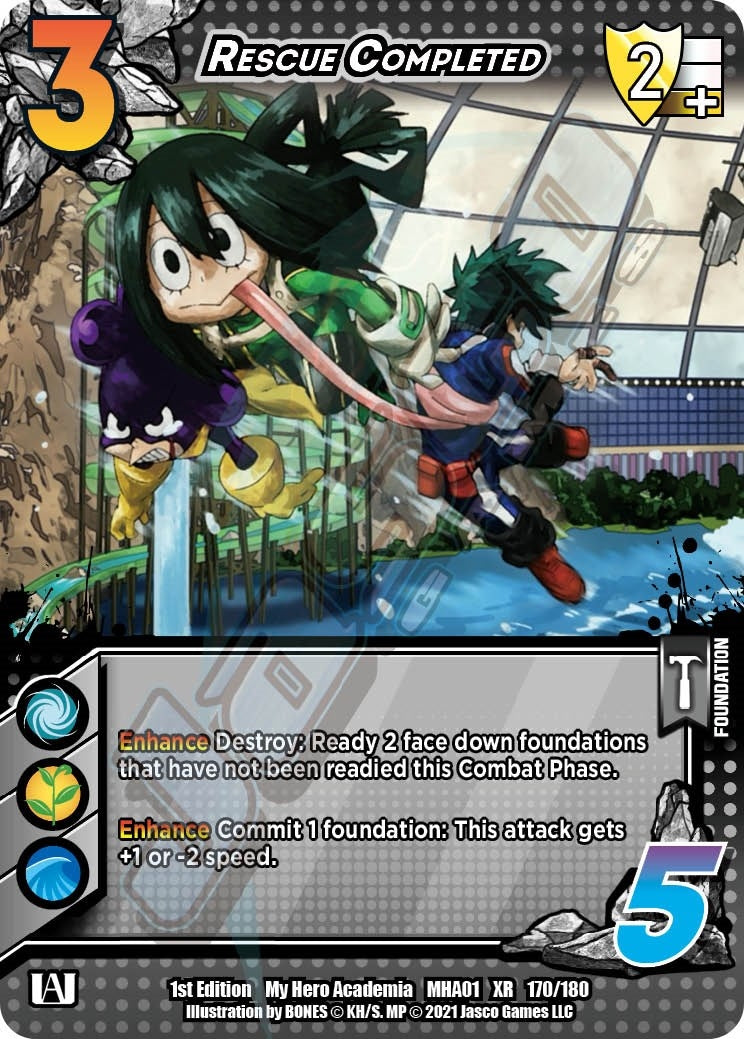 Image for Rescue Completed (XR) (UniVersus: My Hero Academia) (170/180) - UniVersus