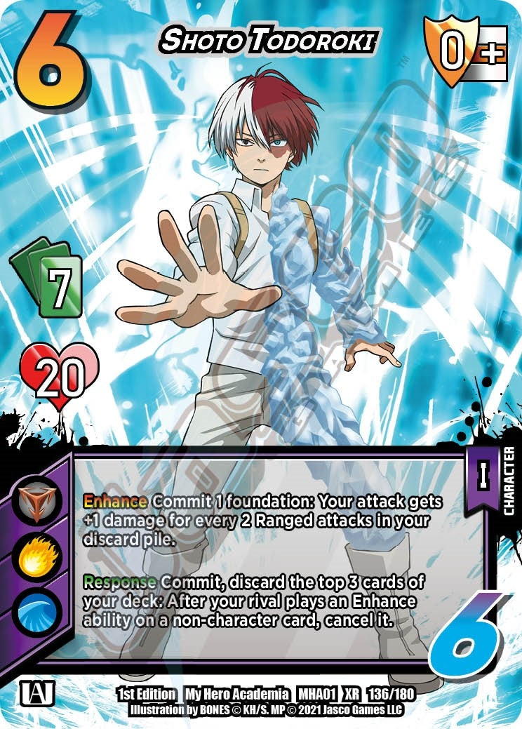 Image for Shoto Todoroki (XR) (UniVersus: My Hero Academia) (136/180) - UniVersus