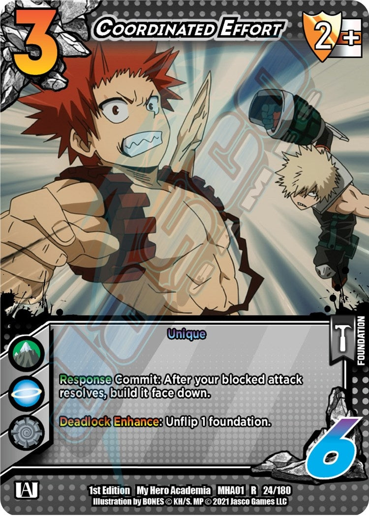 Image for Coordinated Effort (UniVersus: My Hero Academia) (24/180) - UniVersus
