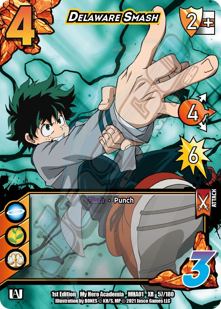 Image for Delaware Smash (XR) (UniVersus: My Hero Academia) (57/180) - UniVersus