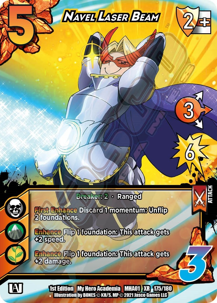 Image for Navel Laser Beam (XR) (UniVersus: My Hero Academia) (175/180) - UniVersus