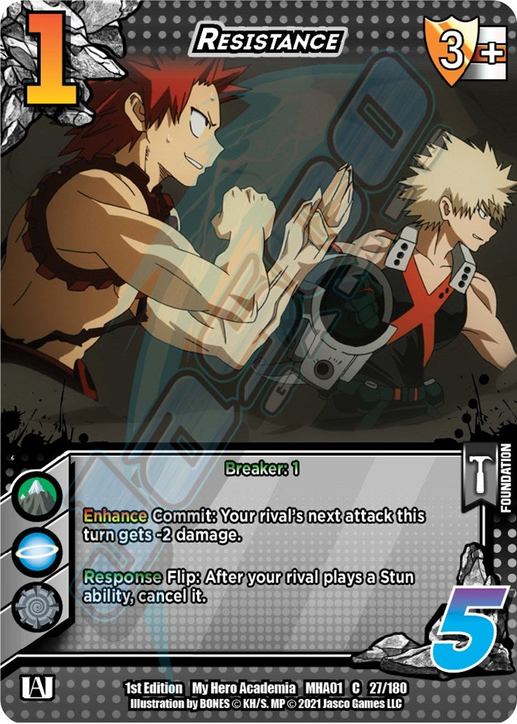 Image for Resistance (UniVersus: My Hero Academia) (27/180) - UniVersus