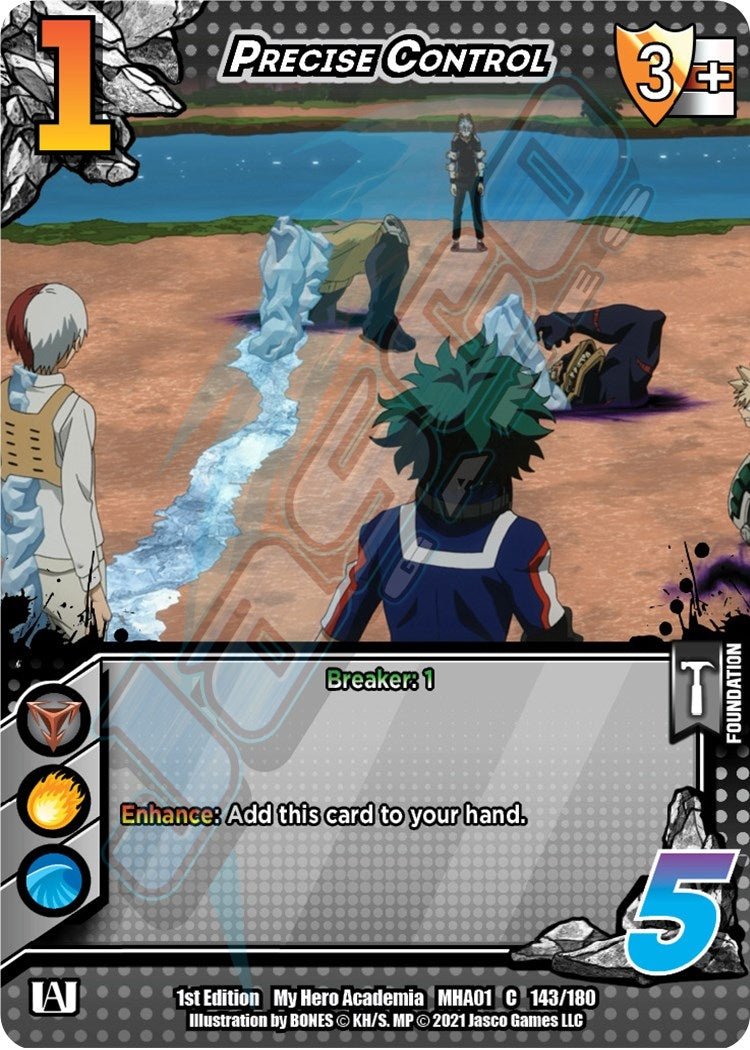 Image for Precise Control (UniVersus: My Hero Academia) (143/180) - UniVersus