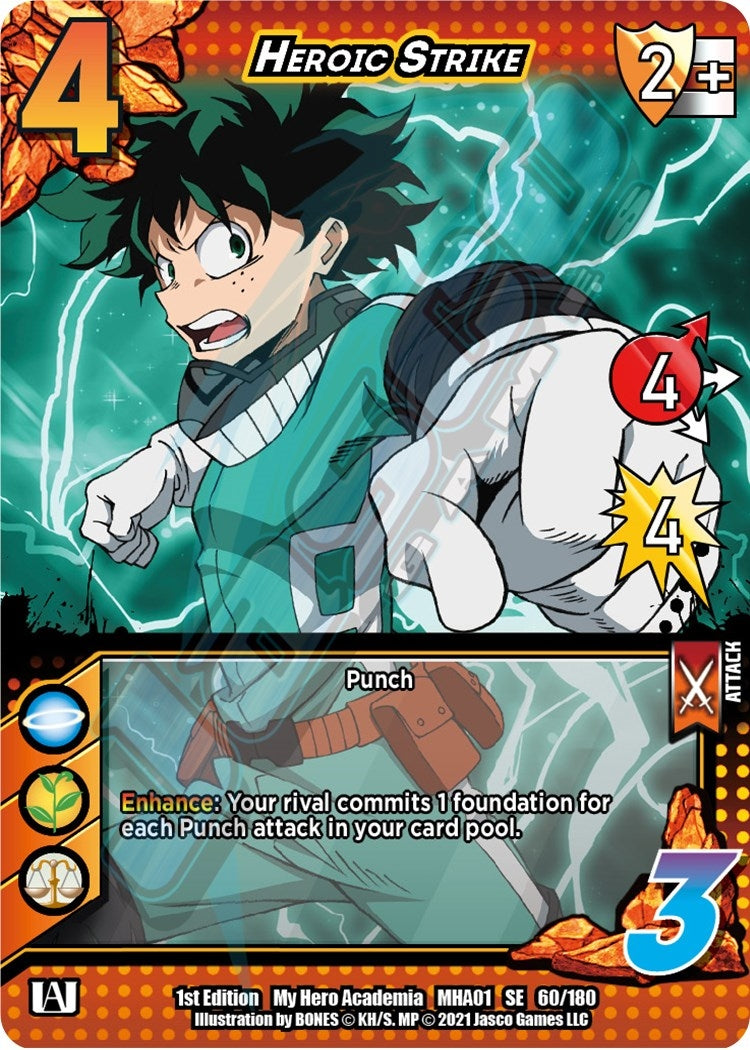 Image for Heroic Strike (UniVersus: My Hero Academia) (60/180) - UniVersus