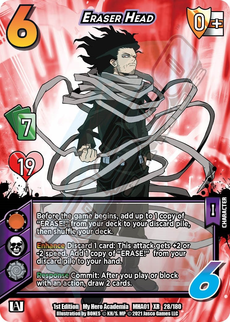 Image for Eraser Head (XR) (UniVersus: My Hero Academia) (28/180) - UniVersus