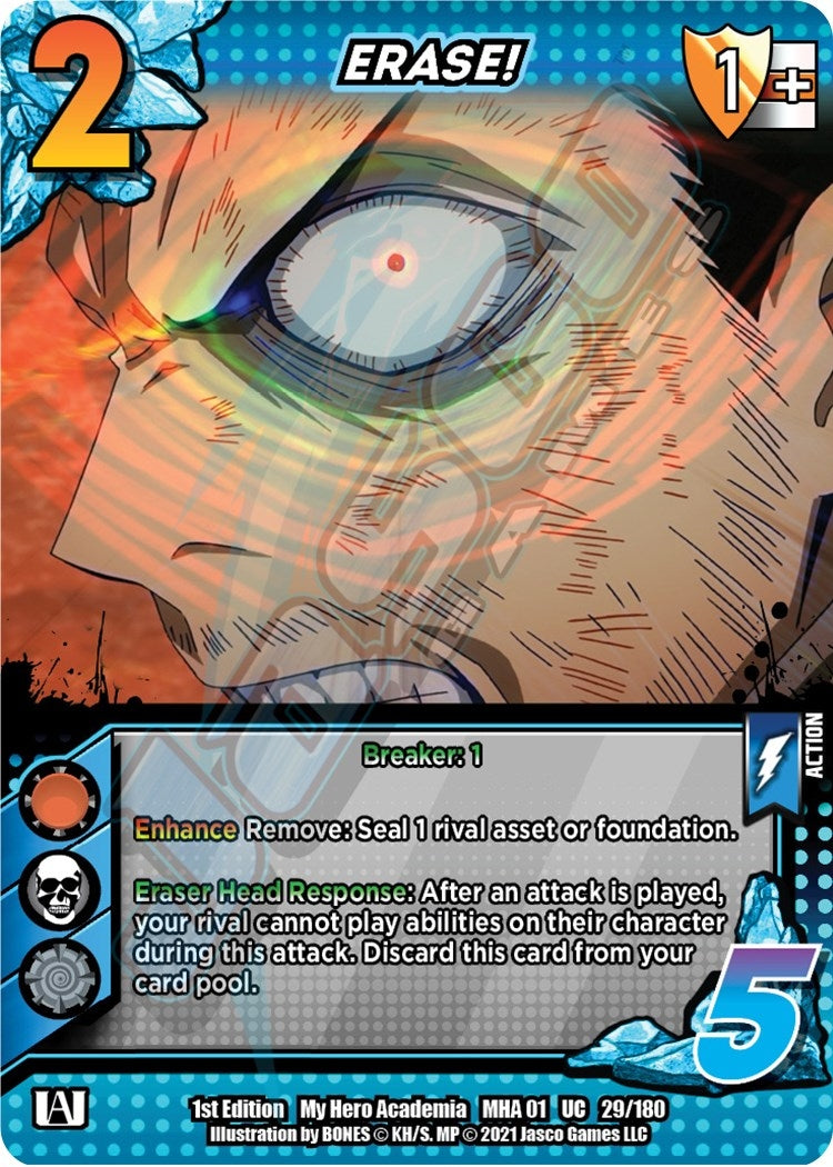 Image for ERASE! (UniVersus: My Hero Academia) (29/180) - UniVersus