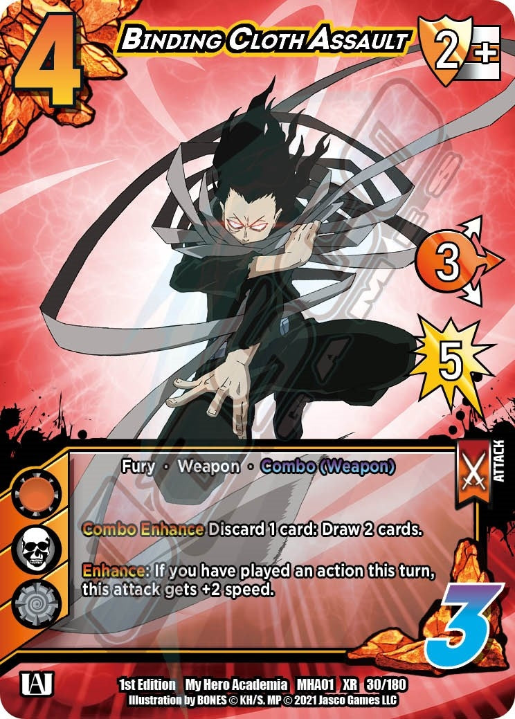Image for Binding Cloth Assault (XR) (UniVersus: My Hero Academia) (30/180) - UniVersus
