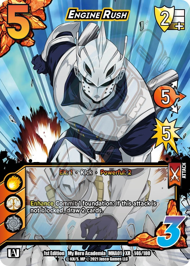 Image for Engine Rush (XR) (UniVersus: My Hero Academia) (146/180) - UniVersus