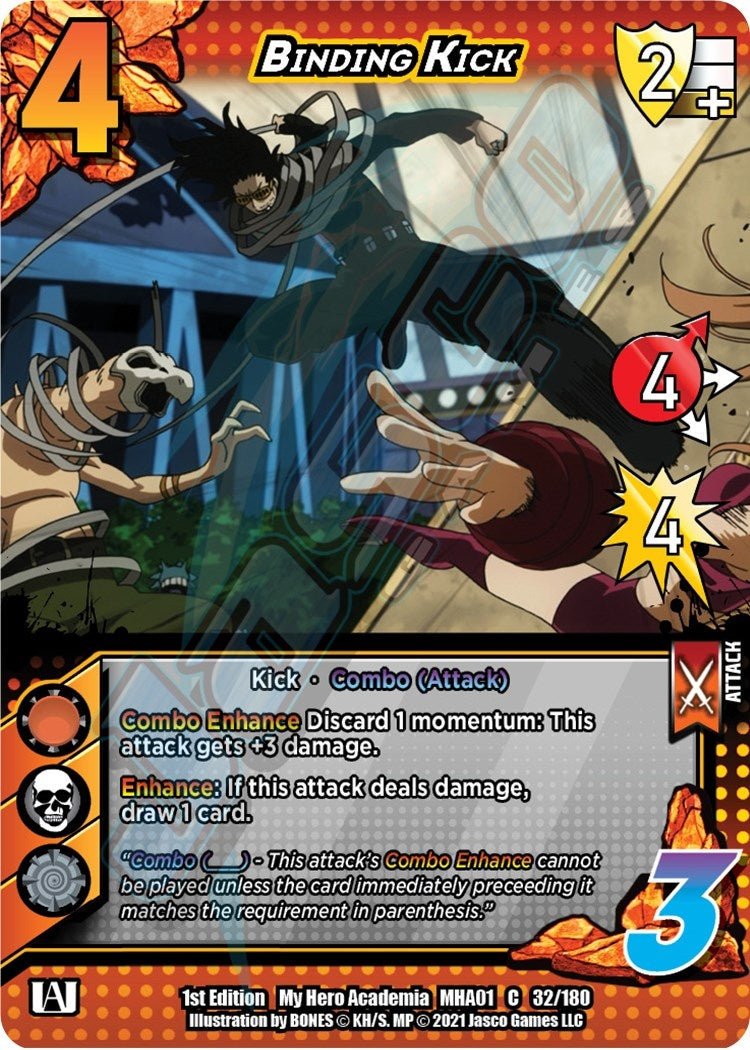 Image for Binding Kick (UniVersus: My Hero Academia) (32/180) - UniVersus