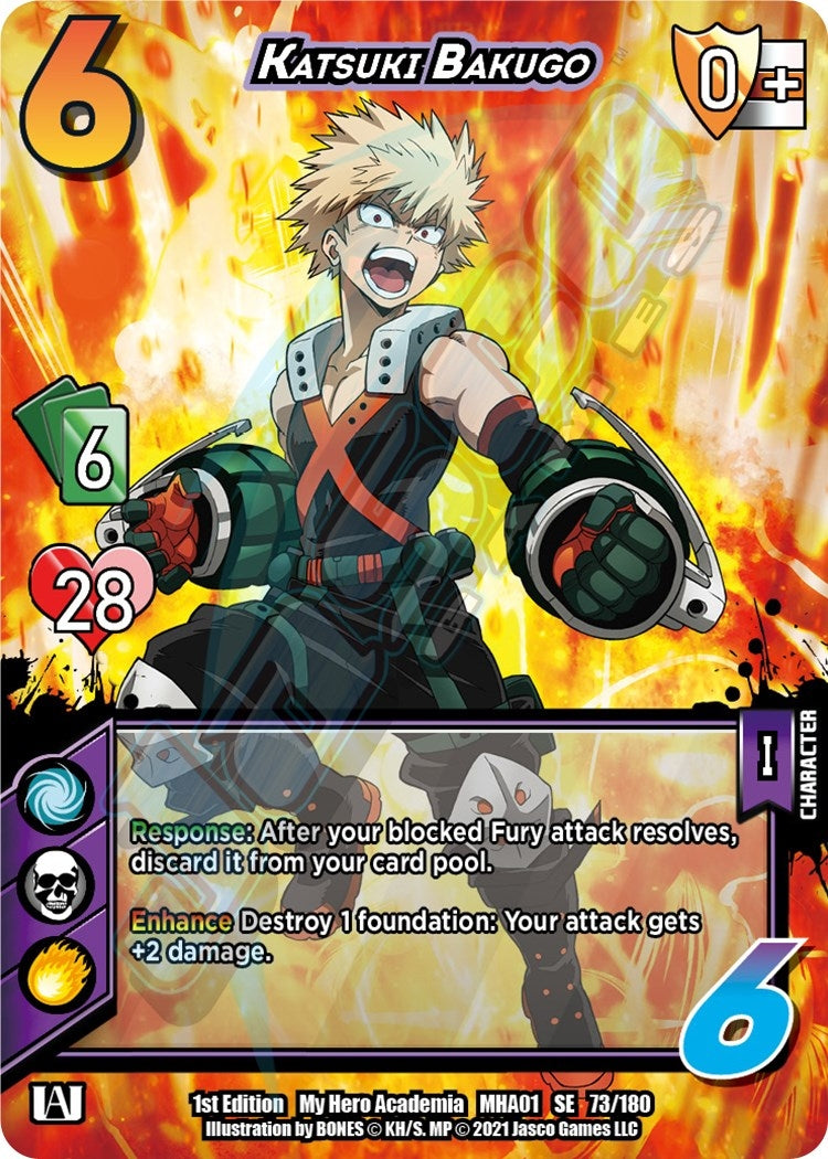 Image for Katsuki Bakugo (UniVersus: My Hero Academia) (73/180) - UniVersus