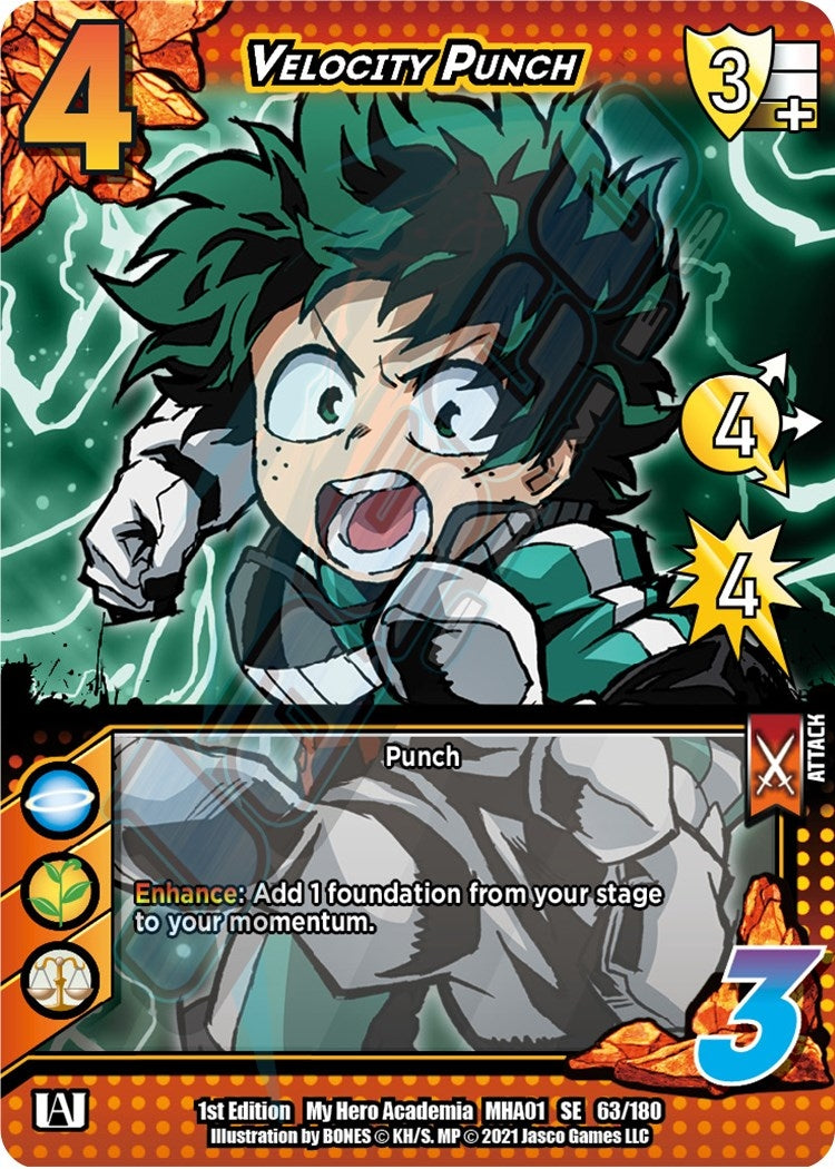 Image for Velocity Punch (UniVersus: My Hero Academia) (63/180) - UniVersus