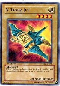 Image for V-Tiger Jet (Duelist Pack 2: Chazz Princeton) (DP2-EN001) - YuGiOh