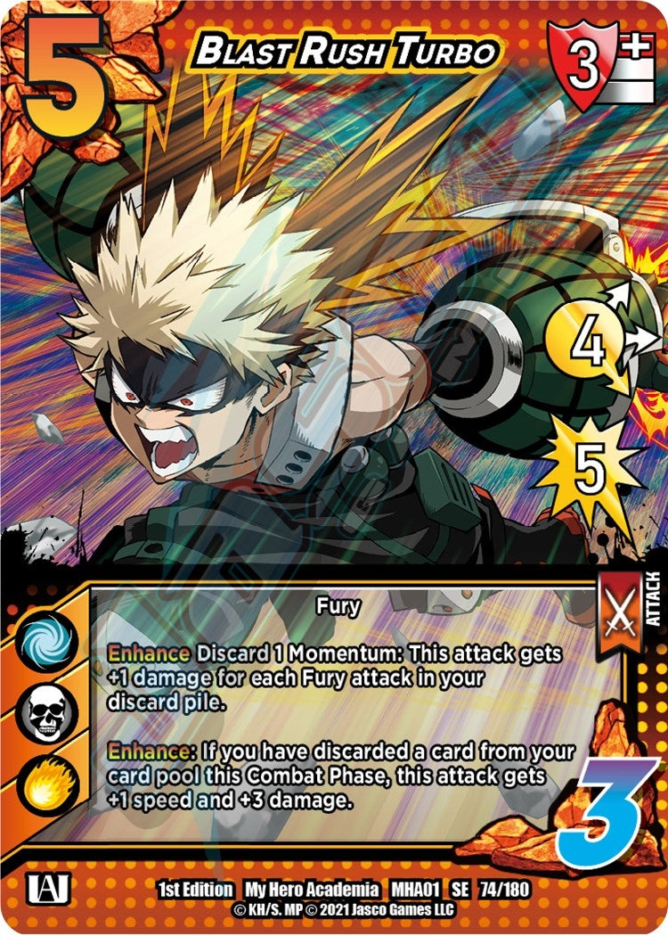 Image for Blast Rush Turbo (UniVersus: My Hero Academia) (74/180) - UniVersus
