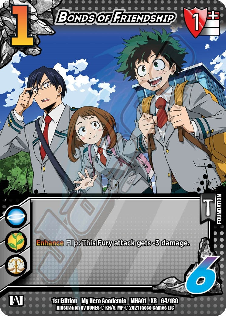 Image for Bonds of Friendship (XR) (UniVersus: My Hero Academia) (64/180) - UniVersus
