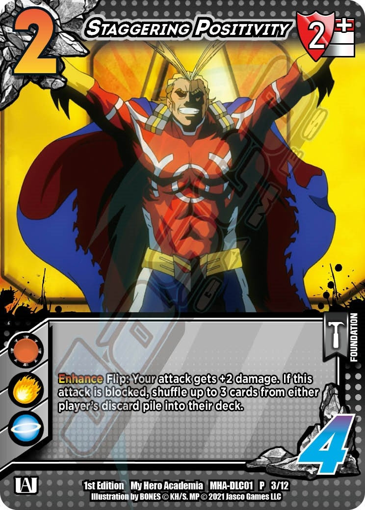 Image for Staggering Positivity (UniVersus: My Hero Academia DLC) (3/12) - UniVersus