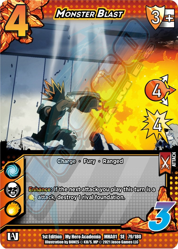 Image for Monster Blast (UniVersus: My Hero Academia) (79/180) - UniVersus