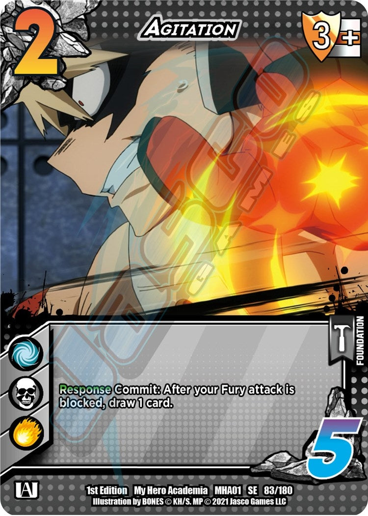 Image for Agitation (UniVersus: My Hero Academia) (83/180) - UniVersus