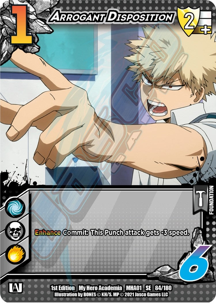 Image for Arrogant Disposition (UniVersus: My Hero Academia) (84/180) - UniVersus