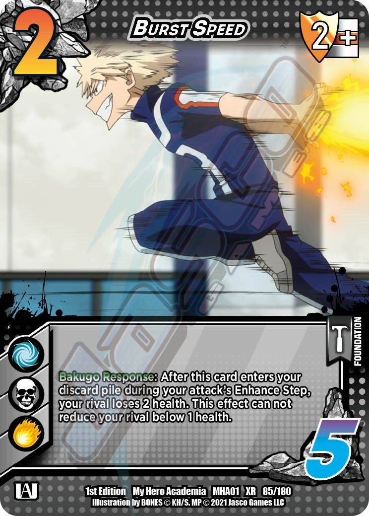 Image for Burst Speed (XR) (UniVersus: My Hero Academia) (85/180) - UniVersus