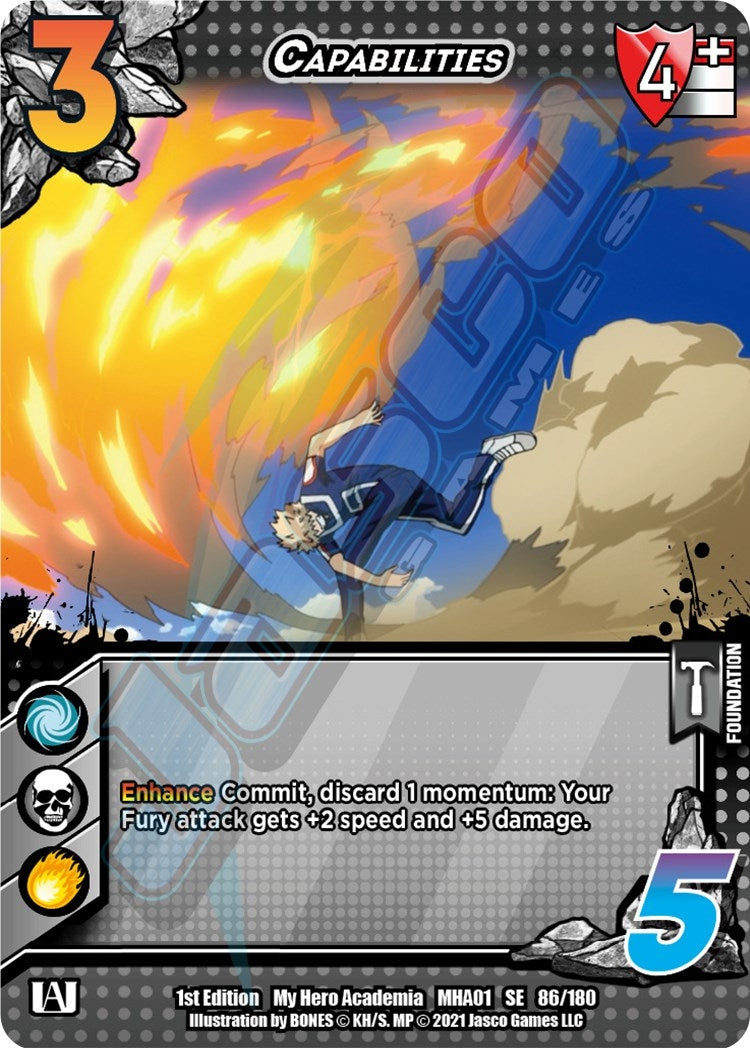 Image for Capabilities (UniVersus: My Hero Academia) (86/180) - UniVersus