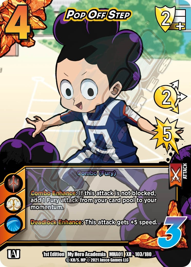 Image for Pop Off Step (XR) (UniVersus: My Hero Academia) (103/180) - UniVersus