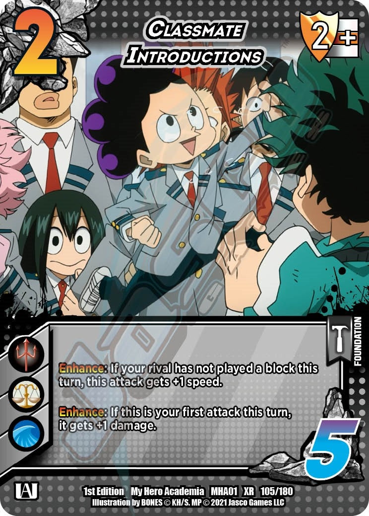 Image for Classmate Introductions (XR) (UniVersus: My Hero Academia) (105/180) - UniVersus