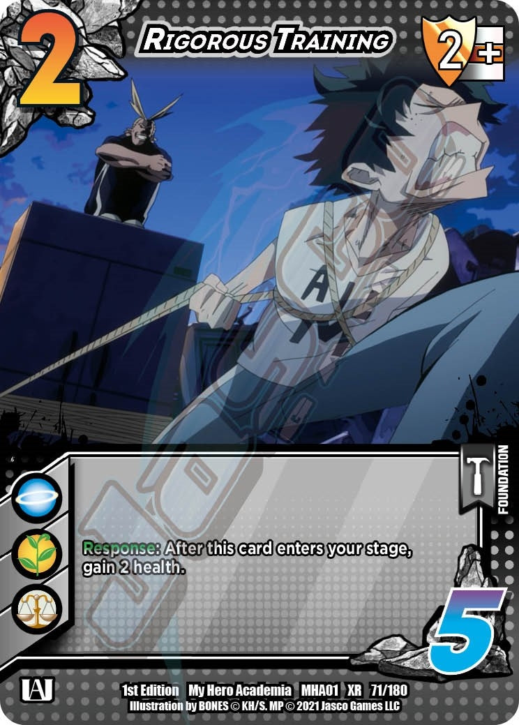 Image for Rigorous Training (XR) (UniVersus: My Hero Academia) (71/180) - UniVersus