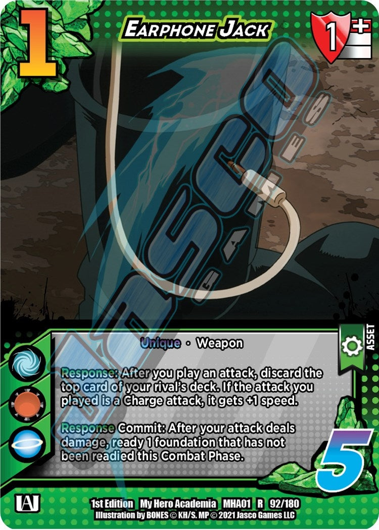 Image for Earphone Jack (UniVersus: My Hero Academia) (92/180) - UniVersus