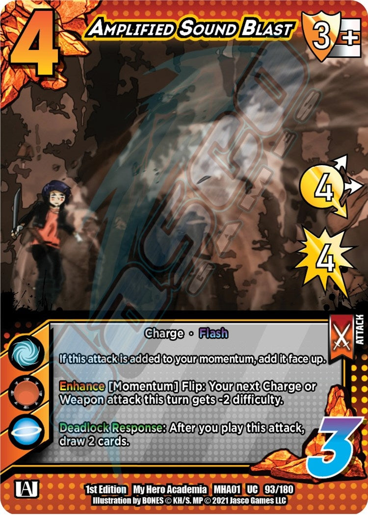 Image for Amplified Sound Blast (UniVersus: My Hero Academia) (93/180) - UniVersus