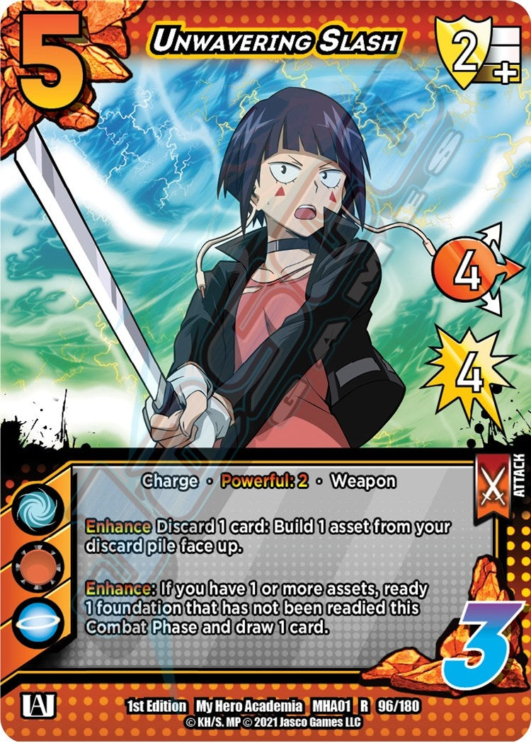 Image for Unwavering Slash (UniVersus: My Hero Academia) (96/180) - UniVersus