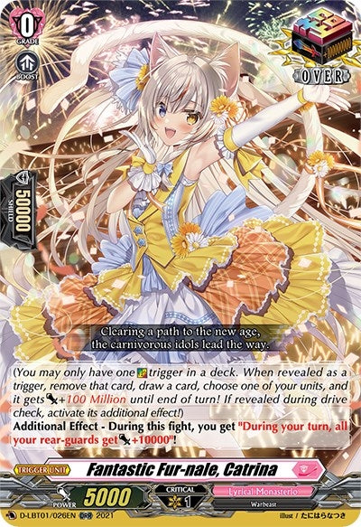Image for Fantastic Fur-nale, Catrina (D-LBT01: Lyrical Melody) (D-LBT01/026EN) - Cardfight Vanguard
