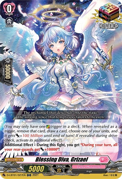 Image for Blessing Diva, Grizael (D-LBT01: Lyrical Melody) (D-LBT01/027EN) - Cardfight Vanguard