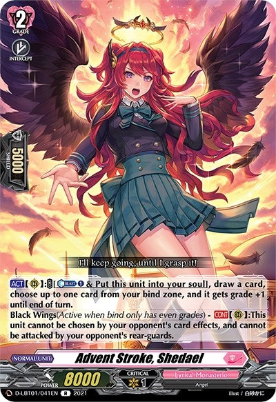 Image for Advent Stroke, Shedael (D-LBT01: Lyrical Melody) (D-LBT01/041EN) - Cardfight Vanguard