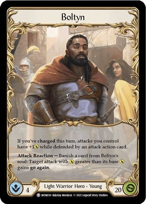 Image for Boltyn // Galaxxi Black (Monarch) (MON030 // MON155) - Flesh and Blood TCG