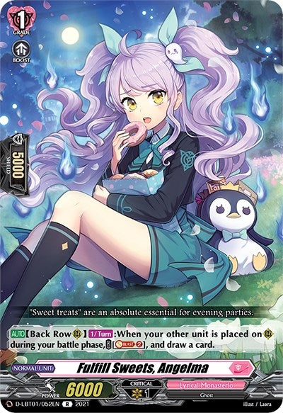 Image for Fulfill Sweets, Angelma (D-LBT01: Lyrical Melody) (D-LBT01/052EN) - Cardfight Vanguard