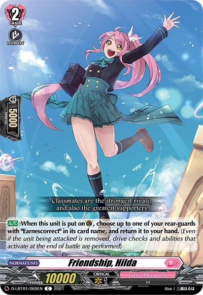 Image for Friendship, Hilda (D-LBT01: Lyrical Melody) (D-LBT01/069EN) - Cardfight Vanguard